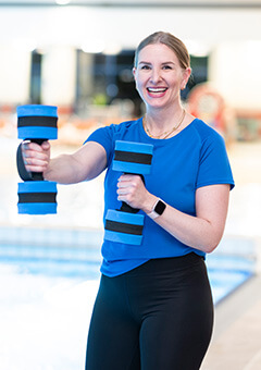 Nele Grahl - Kursleiterin Bodypump &amp; Aqua